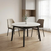 Handerin Round Extendable Dining Table