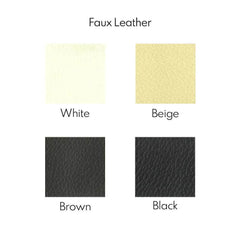 Covelle Faux Leather Platform Storage Bed Frame
