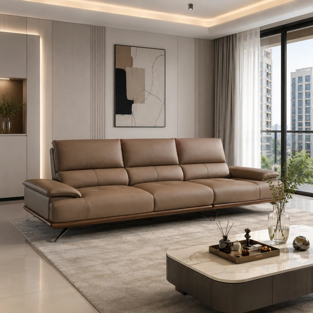 Cerdano Genuine Leather Sofa MB