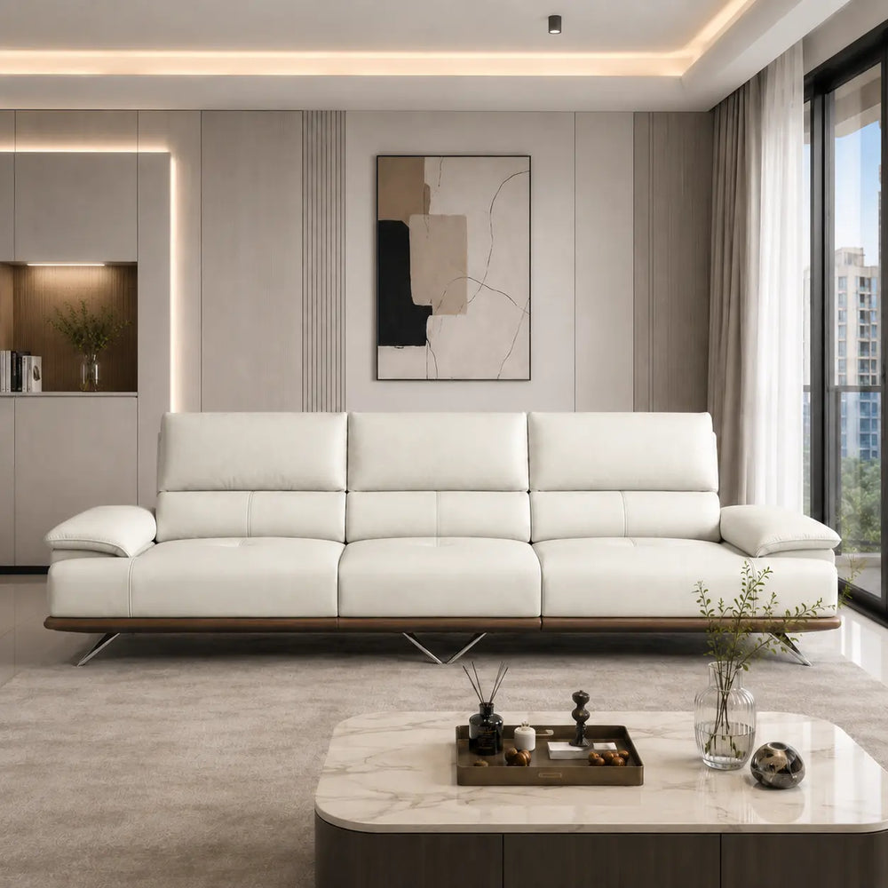 Cerdano Genuine Leather Sofa MB