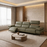 Cormere Genuine Leather Recliner Sofa MB