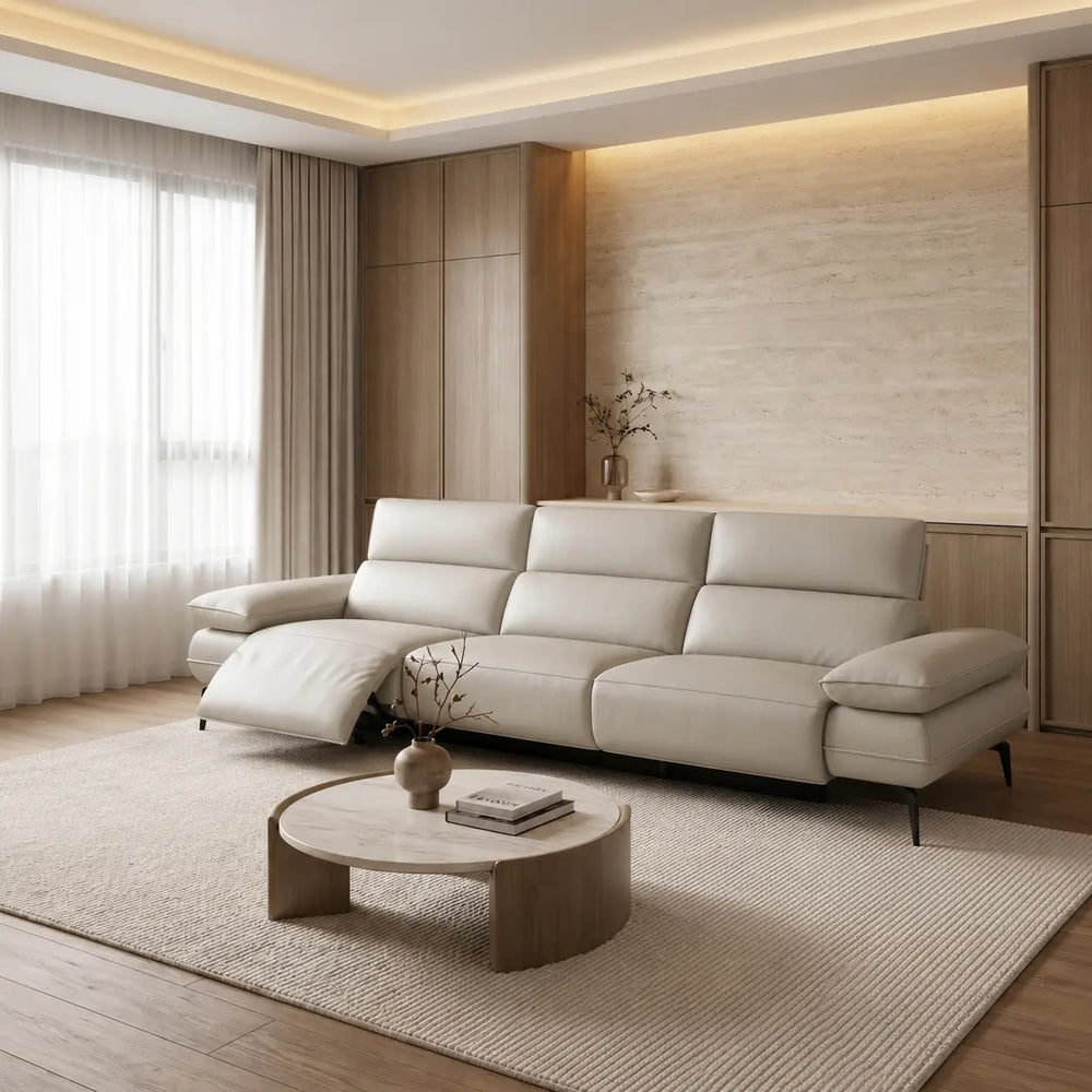 Cormere Genuine Leather Recliner Sofa MB