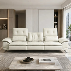 Auralis Genuine Leather Sofa Bed MB