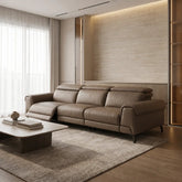 Melrose Genuine Leather Recliner Sofa MB