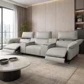 Elantra Genuine Leather Recliner Sofa MB