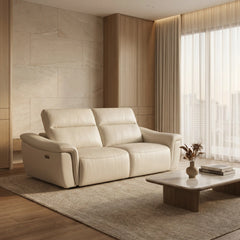 Dovellea Genuine Leather Recliner Sofa MB