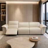 Dormelle Genuine Leather Recliner Sofa MB