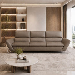 Solvani Genuine Leather Sofa MB