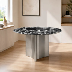 Megan Round Luxury Stone Dining Table