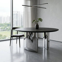 Varese Round Luxury Stone Dining Table