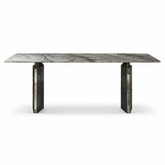 Catania Rectangular Luxury Stone Dining Table