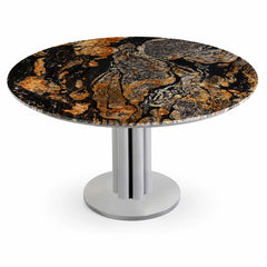 Savona Round Luxury Stone Dining Table