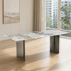 Mantova Rectangular Luxury Stone Dining Table