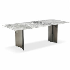 Mantova Rectangular Luxury Stone Dining Table