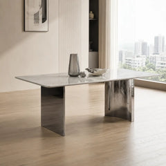 Vicenza Rectangular Luxury Stone Dining Table