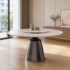 Carmen Round Luxury Stone Dining Table