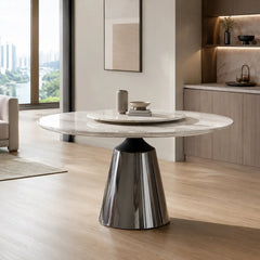 Carmen Round Luxury Stone Dining Table