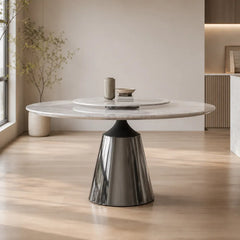 Carmen Round Luxury Stone Dining Table