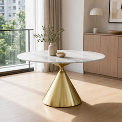 Cardova Round Luxury Stone Dining Table