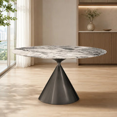 Clara Round Luxury Stone Dining Table