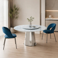 Brescia Round Luxury Stone Dining Table