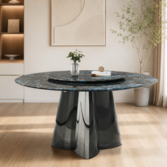 Romano Round Luxury Stone Dining Table