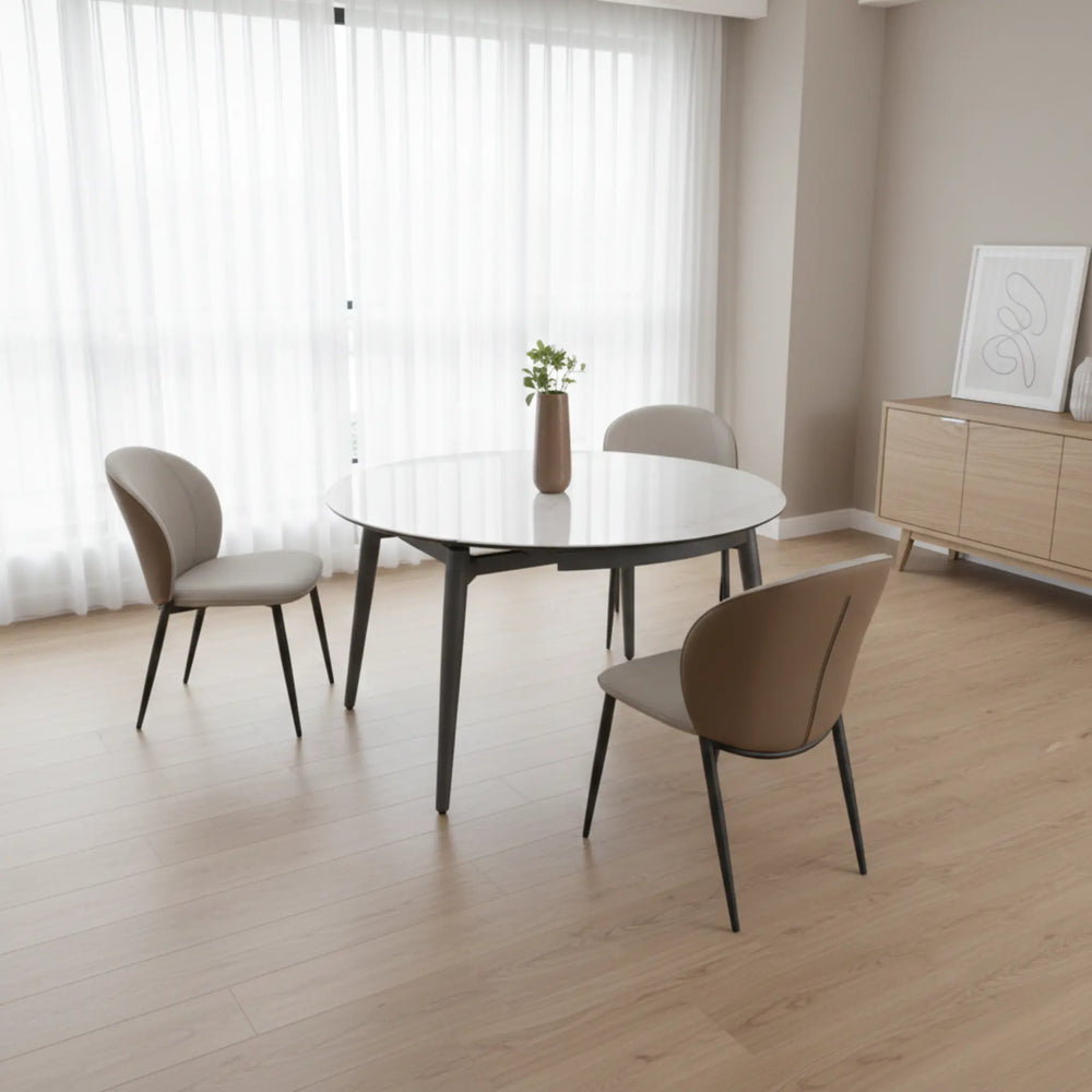 Minden Round Extendable Dining Table TS