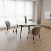 Minden Round Extendable Dining Table