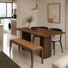 Mirello Wooden Dining Bench