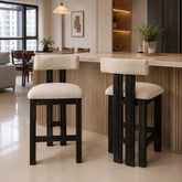 Cindor Wooden Bar Stool BKJ
