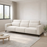 Shoalis Fabric Adjustable Backrest Sofa (Pet Friendly & Easy Clean) - Esteller