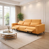 Shoalis Fabric Adjustable Legrest & Backrest Sofa (Pet Friendly & Easy Clean) - Esteller