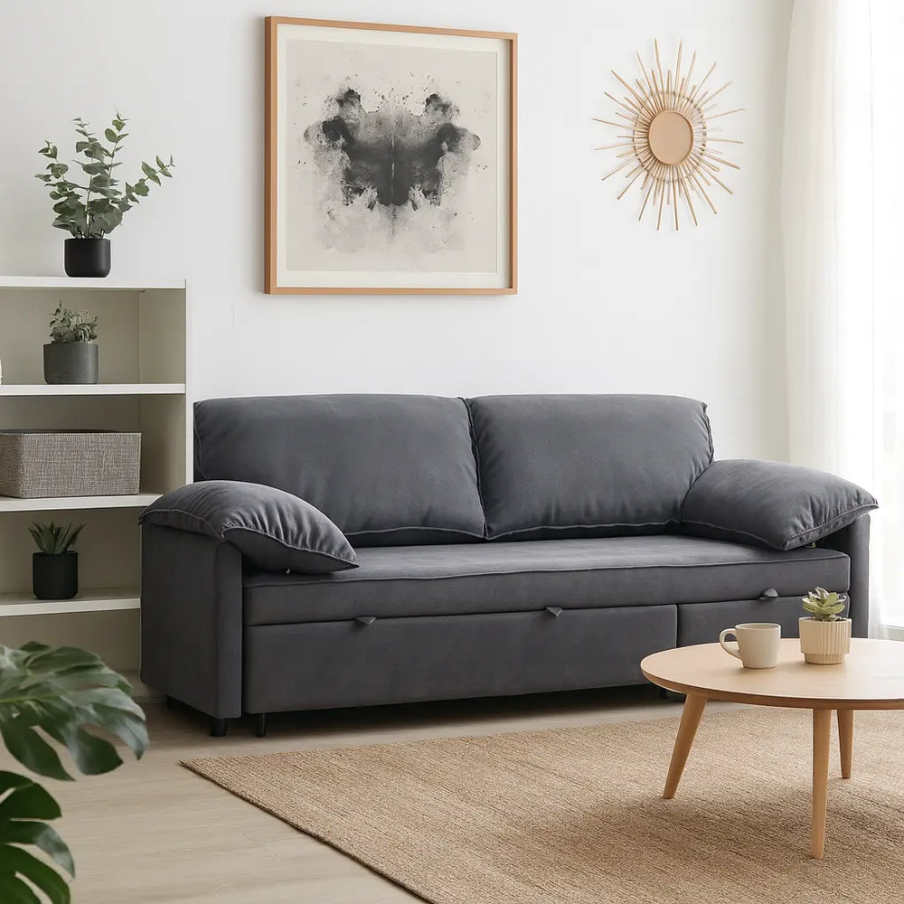 Relecee Fabric Sofa Bed (Pet Friendly & Easy Clean) - Esteller