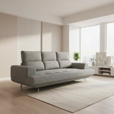 Nyros Fabric Adjustable Backrest Sofa (Pet Friendly & Easy Clean) - Esteller