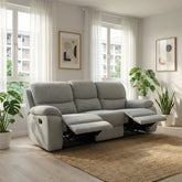 Sylva Fabric Recliner Sofa (Pet Friendly & Easy Clean) - Esteller