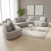 Ryven Fabric Sectional Sofa (Pet Friendly & Easy Clean) - Esteller
