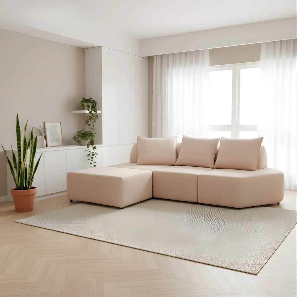 Fiorin Fabric Sectional Sofa (Pet Friendly & Easy Clean) - Esteller