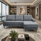 Norviel Fabric L-Shaped Sofa (Pet Friendly & Easy Clean)
