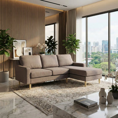Orlinor Fabric L-Shaped Sofa (Pet Friendly & Easy Clean)