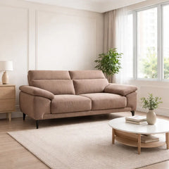 Terrava Fabric Adjustable Headrest Sofa (Pet Friendly & Easy Clean) - Esteller