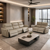Ravique Genuine Leather Recliner Sofa MB