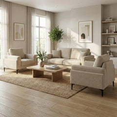 Auren Fabric Sofa (Pet Friendly & Easy Clean) - Esteller
