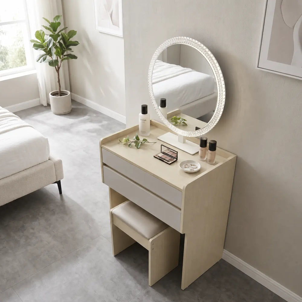 Evanto Dressing Table with Mirror WL