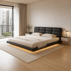 Varellia Frosted Fabric Bed Frame