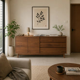 Carivo Wooden Buffet Hutch BKJ