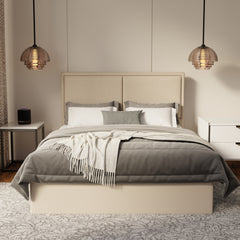 Bravelle Fabric Drawer Bed Frame (Water Repellent & Pet friendly) by Somnuz KH