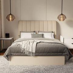 Kuro Fabric Drawer Bed Frame (Water Repellent & Pet friendly) by Somnuz KH