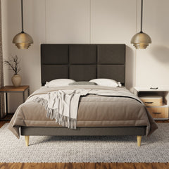 Caspian Fabric Bed Frame (Water Repellent & Pet friendly) SSE