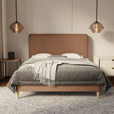 Vintaro Fabric Bed Frame (Water Repellent & Pet friendly) by Somnuz