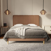 Caldrin Fabric Bed Frame (Water Repellent & Pet friendly) by Somnuz